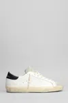 Golden Goose White Leather Lace-up Sneakers In White