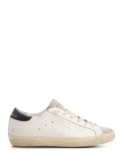 Golden Goose Superstar Sneakers In White/ice/black