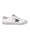 Golden Goose Super-star In White Ice Beige