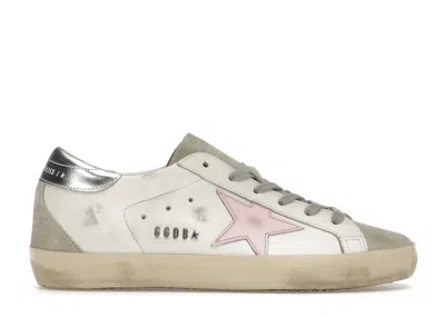 Pre-owned Golden Goose Superstar (women's) Sneakers In Ice White/orchid Pink