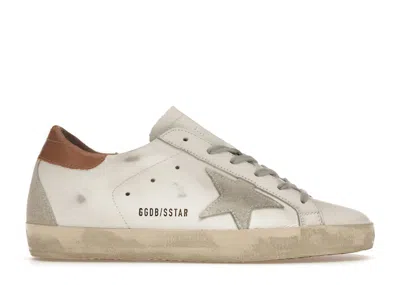 Pre-owned Golden Goose Superstar (women's) Sneakers In White/tan