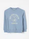 Golden Goose Logo-print Sweatshirt In Hellblau
