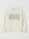 Golden Goose Sweater  Kids Color Yellow Cream In White