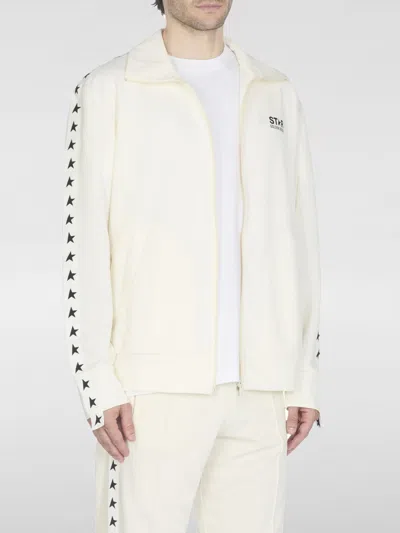 GOLDEN GOOSE SWEATSHIRT GOLDEN GOOSE MEN COLOR WHITE,H23617001