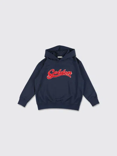 Golden Goose Sweater Kids Color Sky In Blue