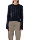 Golden Goose Women's Sweater Sequin In Blue
