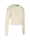 GOLDEN GOOSE GOLDEN GOOSE SWEATER WITH CRYSTALS