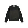 Golden Goose Crew Neck Sweatshirt With A Distressed Effect In Black