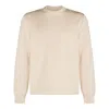 Golden Goose Cream Cotton Knitwear In Multi
