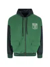 Golden Goose Unisex Reversible Over Zipped Hoodie In Green