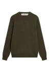 Golden Goose Deluxe Brand Logo Detailed Crewneck Jumper In Green