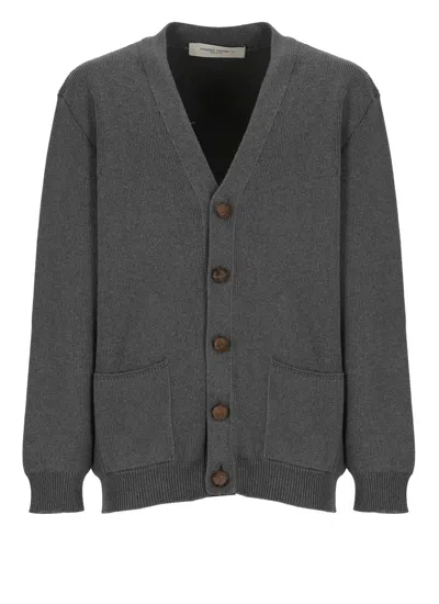 Golden Goose Darryl Cardigan In Grey