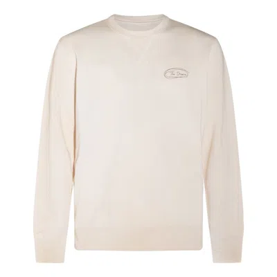 Golden Goose Sweaters In Heritage White Black