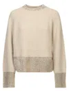 Golden Goose Sweaters In Neutral