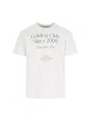 Golden Goose Journey Ms T-shirt Regular Light Cotton Jersey With Print In White