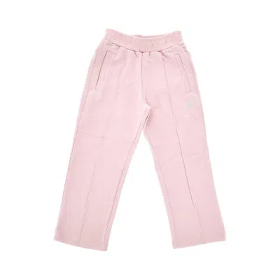 Golden Goose Sweatpants With Glittered Star Print Kids In Pink