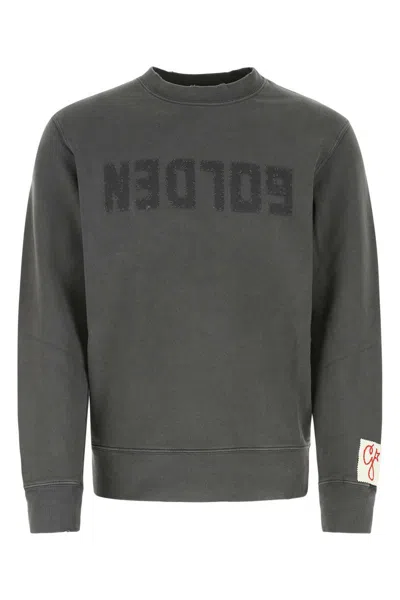 GOLDEN GOOSE GOLDEN GOOSE COTTON CREW-NECK SWEATSHIRT