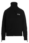 Golden Goose 'denise' Sweatshirt Star Pattern In Black