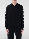 Golden Goose Cropped Black Hoodie With Star Graphics And Kangaroo Pocket In Black