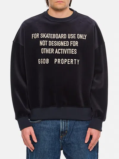GOLDEN GOOSE SWEATSHIRT GOLDEN GOOSE MEN COLOR BLUE,G49990009