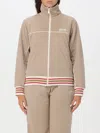 Golden Goose Star Zipped Track Jacket In Beige