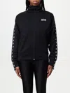 Golden Goose Deluxe Brand High-collar Sweatshirt With Star Detailing And Zipper In Black