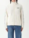 Golden Goose Woman Sweatshirt Ivory Size S Polyester In Rope