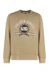 Golden Goose Sweatshirt In Cotton In Neutral