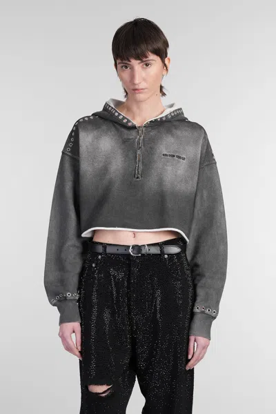 Golden Goose Sweatshirt In Grey Cotton
