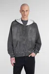 Golden Goose Michael Zip-up Hoodie In Grey