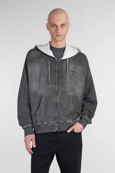 Golden Goose Sweatshirt In Grey Cotton