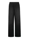Golden Goose Relaxed Fit Cotton Sweatpants In Black