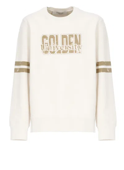 GOLDEN GOOSE SWEATSHIRT WITH LOGO