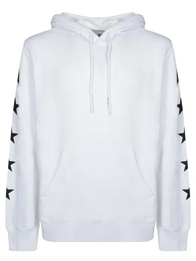 Golden Goose Alighiero Star White Hoodie