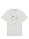 Golden Goose Journey Ms T-shirt Regular Light Cotton Jersey With Print In White