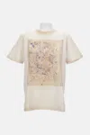 Golden Goose Crew Neck Floral Print Short Sleeves