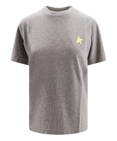 Golden Goose T-shirt In Grey
