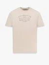 Golden Goose Journey Ms T-shirt Regular Light Cotton Jersey With Print In White