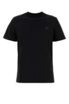 Golden Goose Cotton T-shirt With Iconic Frontal Star In Black