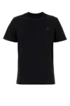 Golden Goose Cotton T-shirt With Iconic Frontal Star In Black