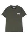 Golden Goose Logo-print T-shirt In Green