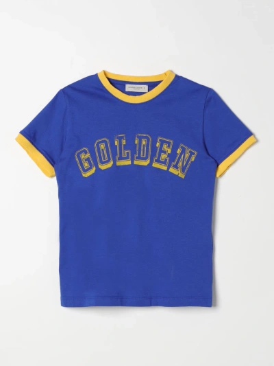 Golden Goose T-shirt  Kids Colour Blue