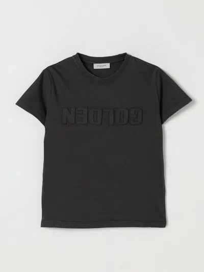 Golden Goose T-shirt  Kids Color Charcoal In Gray