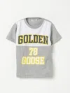Golden Goose T-shirt  Kids Color Grey In Grey