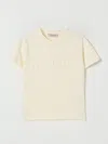 Golden Goose Logo-embroidered Cotton T-shirt In Neutral