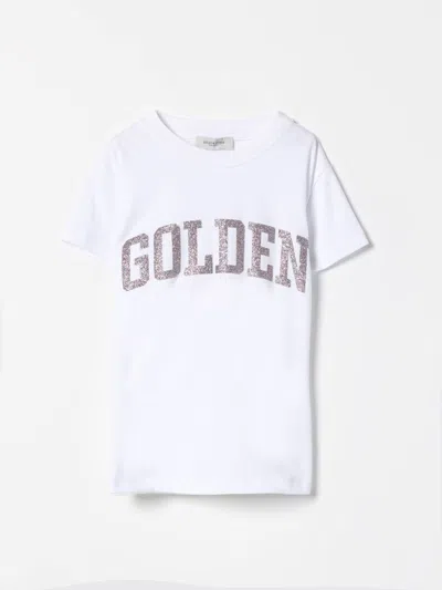 Golden Goose Kids' T-shirt  Kinder Farbe Weiss