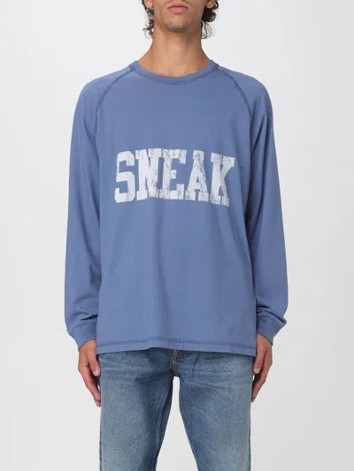 GOLDEN GOOSE T-SHIRT GOLDEN GOOSE MEN COLOR BLUE,H24494009