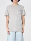 Golden Goose Men's Printed T-shirt In Grey