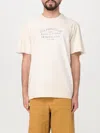 Golden Goose Organic Cotton T-shirt With Print In White
