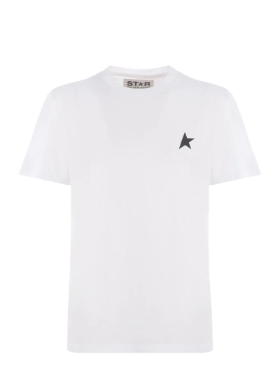 Golden Goose Star T-shirt In White